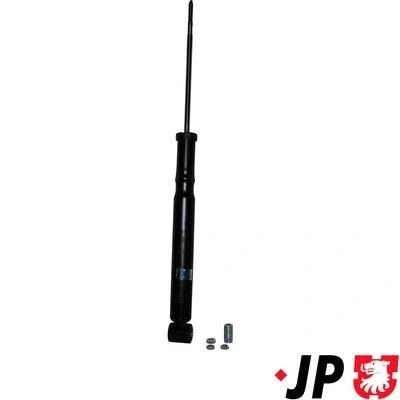 Kuva JP GROUP 1152107800 Iskunvaimentimet Taka akseli Kaasupaine Kaksiputki Joustintukisarja Tappi ylhäällä, Silmukka alhaalla VOLKSWAGEN: GOLF 2, Vento