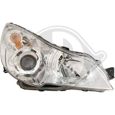 Kuva DIEDERICHS 6224080 Ajovaloumpio Oikea H7, HB3 SUBARU: Legacy 5