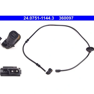 Kuva ATE 24.0751 1144.3 ABS Anturi 958 MERCEDES BENZ: C sarja T modell, Sedan, CLK Coupe
