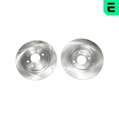 Kuva OPTIMAL BS 7662C Jarrulevyt Taka akseli 264 10 4/8 täysi pinnoitettu OPEL: Corsa E Hatchback, FIAT: Punto II Grande Hatchback