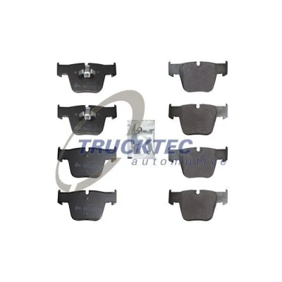 Kuva TRUCKTEC AUTOMOTIVE 02.35.571 Jarrupalat Etuakseli MERCEDES BENZ: S sarja Sedan, Coupe