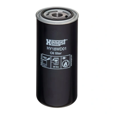 Kuva HENGST FILTER HY18WD01 Öljynsuodatin 1 12 UNF Ruuvattava suodatin