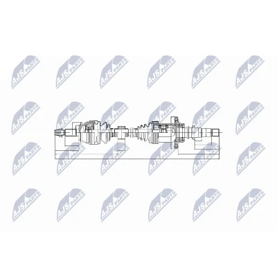 Kuva NTY NPW TY 063 Vetoakseli Etuakseli TOYOTA: Avensis III Farmari