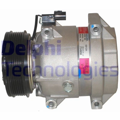 Kuva DELPHI TSP0155880 Ilmastoinnin Kompressori V5 PAG 150 kompressoriöljyllä