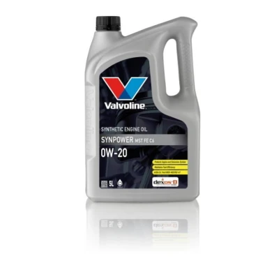 Kuva Valvoline Synpower MST FE C6 0W 20 5l Moottoriöljy 898292 MERCEDES BENZ: C sarja T modell, E Sedan, KIA: Optima / K5