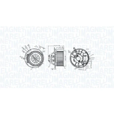 Kuva Sisäilmapuhallin MAGNETI MARELLI 069412231010