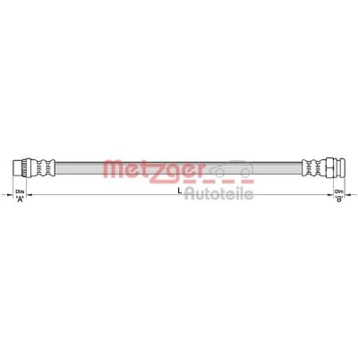 Kuva METZGER 4111141 Jarruletku 188