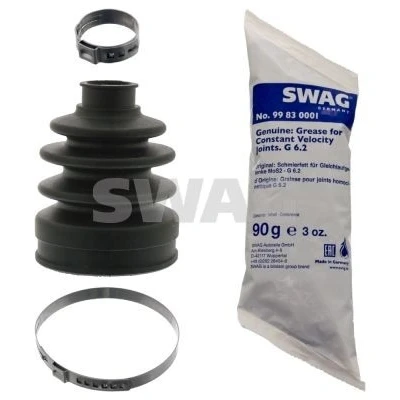 Kuva SWAG 50 10 0197 Paljekumisarja, Vetoakseli Vaihteiston puoli, Etuakseli Kumi FORD: FIESTA 6, 5