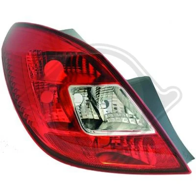Kuva DIEDERICHS 1814291 Takavalot Vasen Ilman lampun kantaa OPEL: Corsa D Hatchback