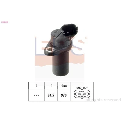 Kuva EPS 1.953.235 Kampiakselin Asentotunnistin Made in Italy OE Equivalent OPEL: Vectra C Caravan, Sedan, Astra G CC