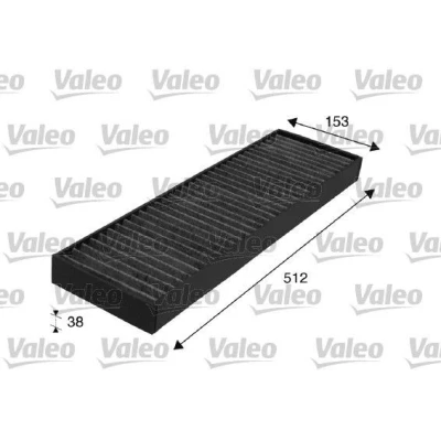 Kuva VALEO CLIMFILTER PROTECT 698713 Raitisilmasuodatin Aktiivihiilisuodatin 516 144 40 PEUGEOT: 607 Sedan