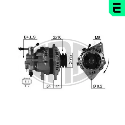 Kuva ERA 210331A Laturi 14V 75A