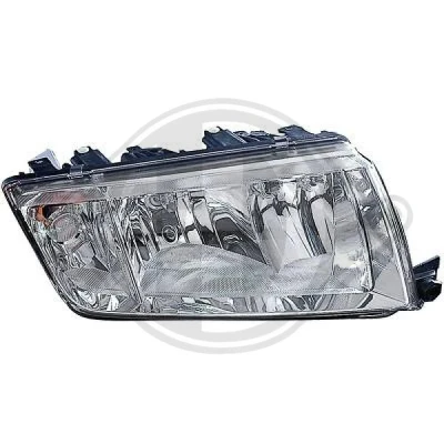 Kuva DIEDERICHS 7805082 Ajovaloumpio Oikea H7, H7/H3, H3 SKODA: Fabia 1 Combi, I Sedan, Hatchback