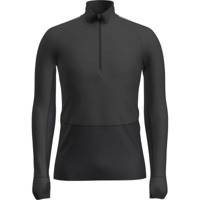 Kuva Icebreaker LS HALF ZIP Pitkähihainen paita, Koko: XL, Jet hthr blk h cb