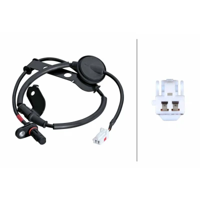 Kuva HELLA 6PU 358 251 091 ABS anturi Taka akseli johdon kiinnikkeet Hall 2 napaa 790mm
