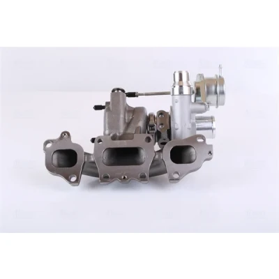Kuva NISSENS 93445 Turboahdin Pakokaasuahdin Vesijäähdytteinen Pneumaattinen pakosarjalla NISSAN: Qashqai 2, DACIA: Duster SUV
