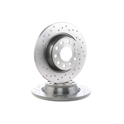Kuva BREMBO XTRA LINE 08.A202.1X Jarrulevyt 282 12 5 reijitetty, täysi pinnoitettu Ruuveilla VOLKSWAGEN: Passat B7 Alltrack, B6 Variant, Golf 7