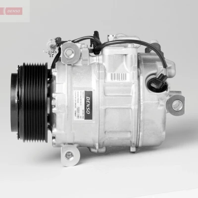 Kuva DENSO DCP05081 Ilmastoinnin Kompressori 7SBU17C 12 PAG 46 R 134a magneettikytkimellä BMW: 5 Touring, Sedan