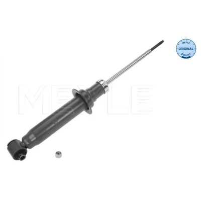 Kuva MEYLE 326 725 0002 Iskunvaimentimet Taka akseli Kaasupaine Kaksiputki Vaimennin, jousituella Tappi ylhäällä, Silmukka alhaalla ORIGINAL Quality