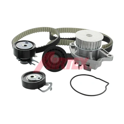 Kuva AIRTEX WPK 199003 Vesipumppu + Jakohihnasarja VOLKSWAGEN: Polo IV Hatchback, Golf 5, Caddy 3, SKODA: Fabia 1 Combi, Roomster, I Hatchback