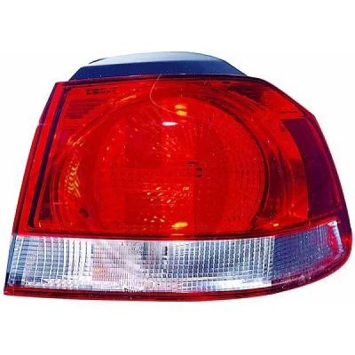 Kuva DIEDERICHS 2215091 Takavalot Vasen Uloin osa Ilman lampun kantaa VOLKSWAGEN: GOLF 6