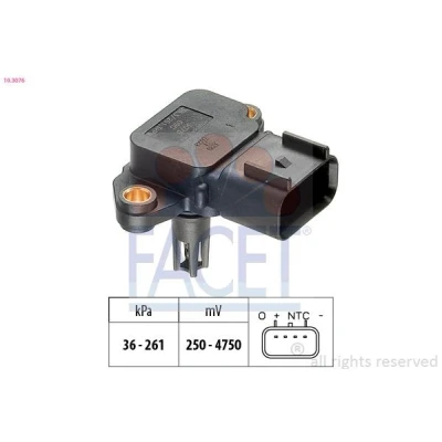 Kuva FACET 10.3076 Paineilma Anturi, Korkeus 36 261 Made in Italy OE Equivalent