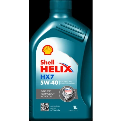 Kuva Shell Helix HX7 ECT 5W 40 1l Moottoriöljy 550046586 MERCEDES BENZ: E sarja T modell, Sprinter 3.5 Van, Sedan, FIAT: BRAVO 2