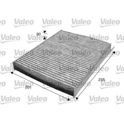 Kuva VALEO CLIMFILTER PROTECT 715612 Raitisilmasuodatin Aktiivihiilisuodatin 255 201 30 CITROËN: Xsara Picasso