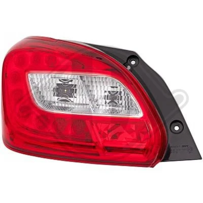 Kuva DIEDERICHS 5830191 Takavalot Vasen LED, PY21W, W16W Lampun kannalla, Johtosarjalla