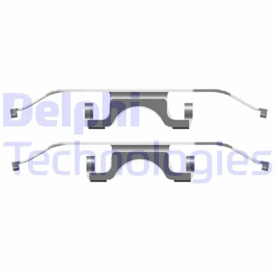 Kuva DELPHI LX0503 Tarvikesarja, Jarrupala BMW: 5 Touring, Sedan