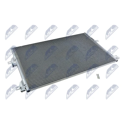 Kuva NTY CCS RE 011 Ilmastoinnin Lauhdutin ilman vedenerotinta Alumiini 698 R 134a