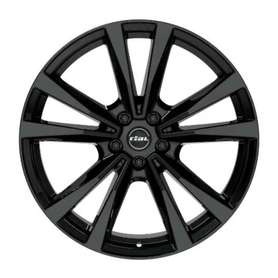 Kuva Rial M12 Diam Black 7x17 5/112 ET48.5 B66.6
