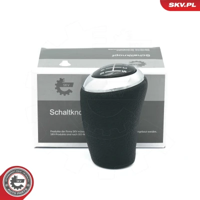 Kuva ESEN SKV 63SKV059 Vaihdekepin nuppi 6 vaihteinen Nahka MAZDA: Hatchback, 3 Hatchback
