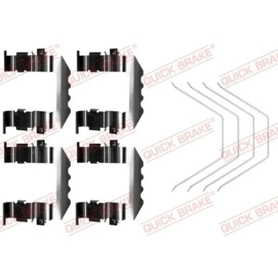 Kuva QUICK BRAKE 109 0018 Tarvikesarja, Jarrupala HYUNDAI: i40 Farmari, Kona SUV, SONATA 6, KIA: Optima / K5 Sportswagon, CITROËN: C4 II Hatchback