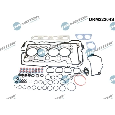 Kuva DR.MOTOR AUTOMOTIVE DRM22204S Tiivistesarja Sylinterikansi BMW: 3 Touring, 1 Hatchback