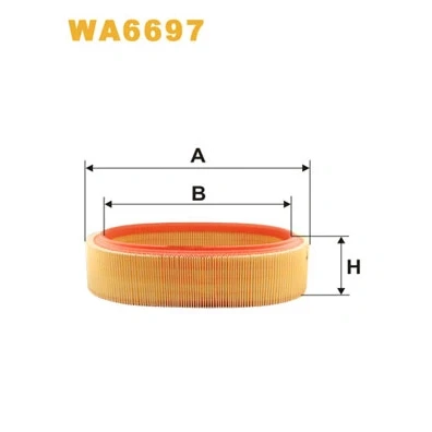 Kuva Ilmansuodatin WIX FILTERS WA6697