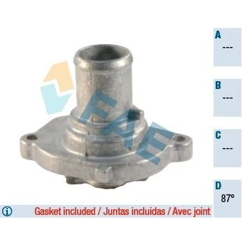 Kuva FAE 5344487 Termostaatti 87 Tiivisteillä FIAT: Punto II Hatchback, Stilo Hatchback
