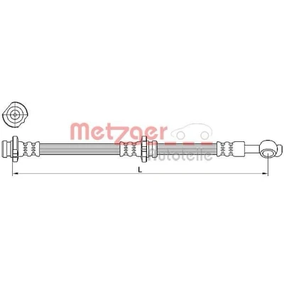 Kuva METZGER 4110471 Jarruletku 486 M10 x 1