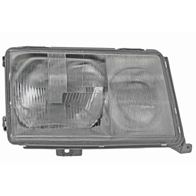 Kuva TYC 20 3090 05 2 Ajovaloumpio Oikea H4, H3 sumuvalolla Lampun kannalla MERCEDES BENZ: W124 Coupe, Sedan, E sarja Coupe