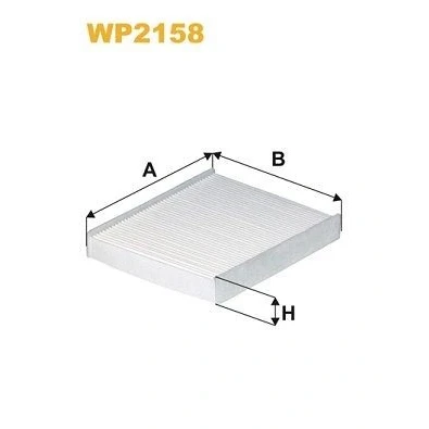 Kuva Suodatin, sisäilma WIX FILTERS WP2158