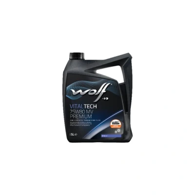 Kuva Vaihteistoöljy WOLF Vitaltech 75W 80 MV Premium, 5L, Universal 1864073 OE 83 22 0 140 516