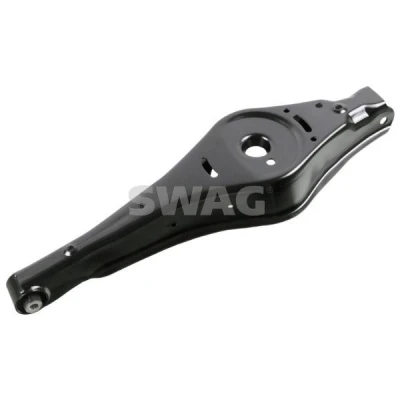 Kuva SWAG 30 93 4884 Alatukivarsi laakerilla Taka akseli, vasen, Alla, Takana, oikea Poikittaistukivarsi Teräslevy
