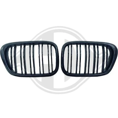 Kuva DIEDERICHS HD Tuning 1223440 Etusäleikkö Musta, Kiiltävä BMW: 5 Sedan