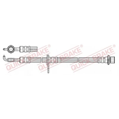 Kuva QUICK BRAKE 59.962 Jarruletku 571 TOYOTA: Corolla IX Station Wagon, Verso