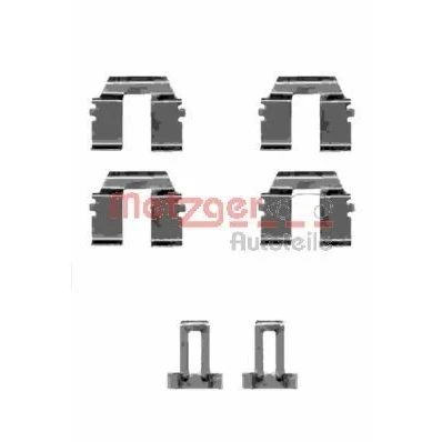 Kuva METZGER 109 1233 Tarvikesarja, Jarrupala VOLKSWAGEN: Transporter 4 Bus, 4, SEAT: Alhambra I