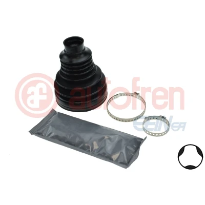 Kuva AUTOFREN SEINSA D8597T Paljekumisarja, Vetoakseli 107 Vaihteiston puoli AUDI: Q5, A4 B8 Avant, A6 C7 BMW: X5, ALFA ROMEO: Giulietta Hatchback