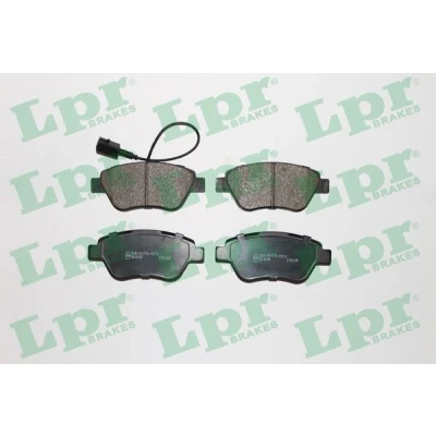 Kuva LPR 05P1264 Jarrupalat FIAT: 500 Hatchback, Panda II Grande Punto ALFA ROMEO: MiTo
