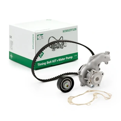 Kuva INA 530 0142 30 Vesipumppu + Jakohihnasarja Vesipumpulla FORD: Focus Mk1 Farmari, MONDEO 4 Stufenheck, Turnier