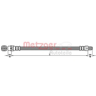 Kuva METZGER 4111094 Jarruletku 420 MINI: Hatchback