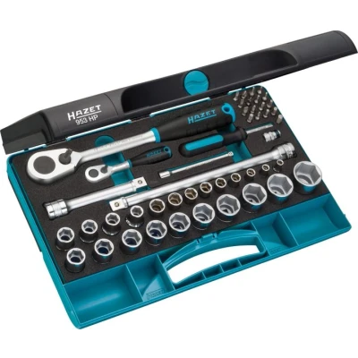 Kuva HAZET 953HP Hylsyavainsarja 47 Kuusiokolo, sisä, Torx, sisä 1/2 neliönmuotoinen (square)